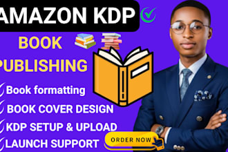 format and upload your ebook and book to amazon KDP