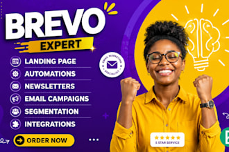 set up brevo email marketing, automation and campaigns to grow your business