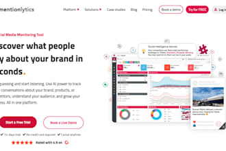 develop ai reputation management app, review tracker app, brand sentiment app