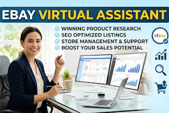 be your professional ebay virtual assistant