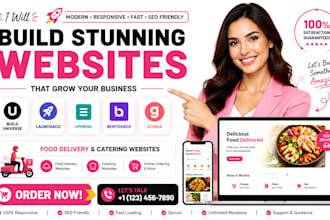 build universe launchaco upmenu bentobox gloria food delivery catering website