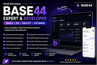 base44 bug fixing expert base44 expert base44 deployment base44 migration
