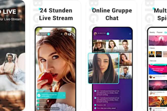 develop a live streaming app like tiktok , bigo or twitch live