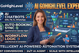 build an ai powered gohighlevel automation and conversational booking bot