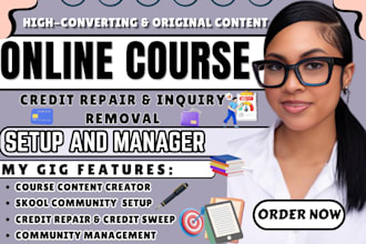 set up and manage your credit repair skool community and create coaching course