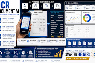develop ocr document scanning and ai data extraction system
