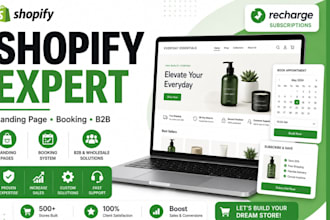 do shopify landing page,gempages,shopify booking, shopify b2b,shopify funnel