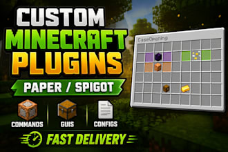 code professional minecraft paper plugins for your server