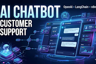build ai chatbot for website and customer support