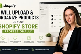 upload organize product on your shopify store professionally