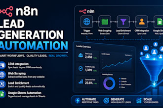 automate n8n lead generation automation, n8n ai agent, ai automation workflow