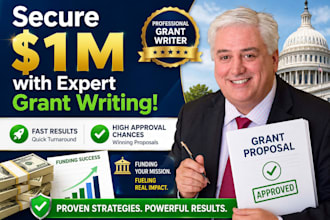 secure government grant proposal writing to win federal or state funding quickly