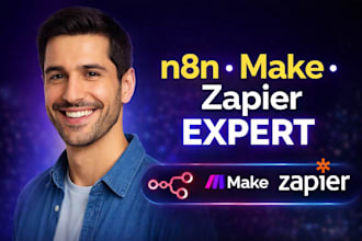 fix make com, setup make com automation, made com, make expert, make automation