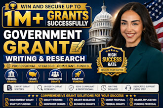 do government grant writing, grant research and grant application service