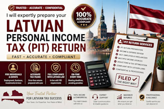 expertly prepare your latvian personal income tax pit return