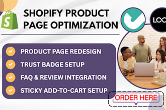 build your shopify product page for higher conversions sales page speed SEO