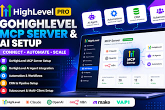ghl mcp server ai agent automation CRM subaccount