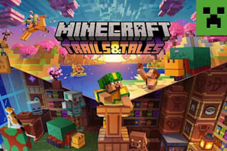 build custom minecraft world, map, spawn, lobby, survival or adventure map