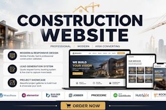 build construction website jobber wordpress procure housspro buildxact vivi