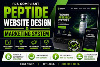 setup peptide facebook ads fix peptide ads issue, peptide marketing