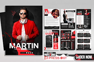 design epk, press kit, media kit, electronic press kit, speaker kit, one sheet