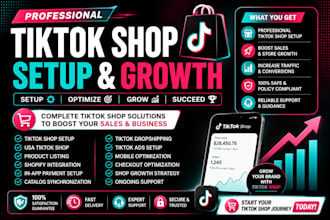 setup USA tiktok shop tiktok seller tiktok store shopify tiktok integration
