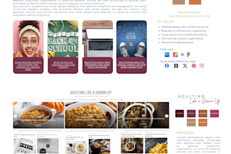 build your website content and brand messaging from scratch