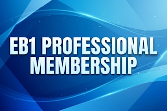 establish your authority for eb1 professional recognition