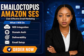 setup emailoctopus amazon ses for cost effective email marketing