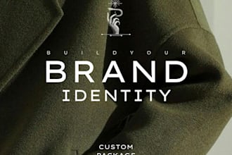 design business logo, brand identity and complete branding kit