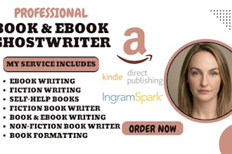 be ebook ghostwriter, ebook writer, book writer, ghost book writer, ghostwriter