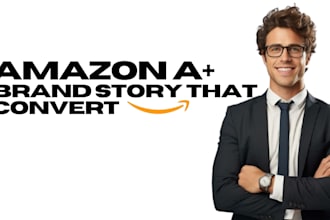 create a captivating amazon brand story that builds trust