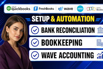 setup quickbooks odoo freshbooks xero wave zohobooks