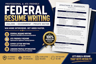 write professional resume, federal resume, usajobs government resume