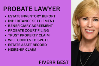 handle probate filings, inheritance disputes and estate administration matters