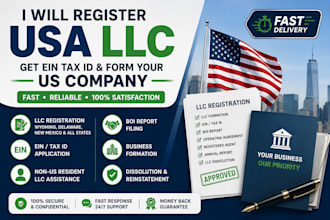 llc registration, ein application, and business formation