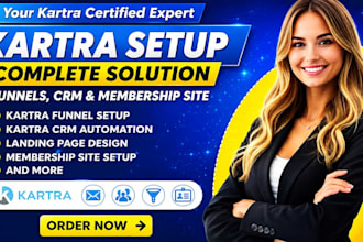setup kartra funnel, kartra CRM, kartra landing page, kartra membership site