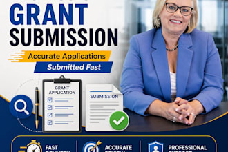 professionally handle your grant submission process and application