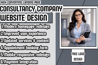 consultancy website business consultant website corporate website agency website
