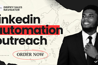 setup linkedin automation outreach dripify sales navigator