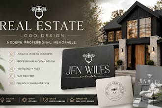 do real estate logo design real estate branding