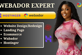 build webador website design webador website redesign webador hostinger website