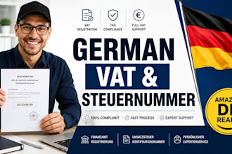 do your german vat registration and steuernummer for amazon de