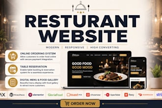 design resturant crm resy wordpress tablein chownow flifdish divi toast doordash