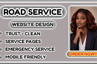 roadside assistance website, road service website, towing website