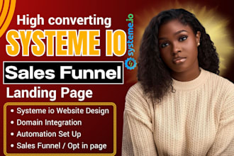 create systeme io sales funnel systeme io landing page systeme io automation