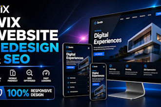 wix website redesign wix website design wix website development wix website