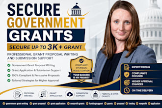 do government grant proposal writing and submission successfully