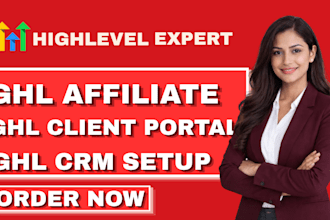 ghl affiliate ghl client portal ghl crm setup ghl onboarding ghl automation