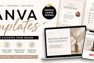 professional canva templates for your brand and business